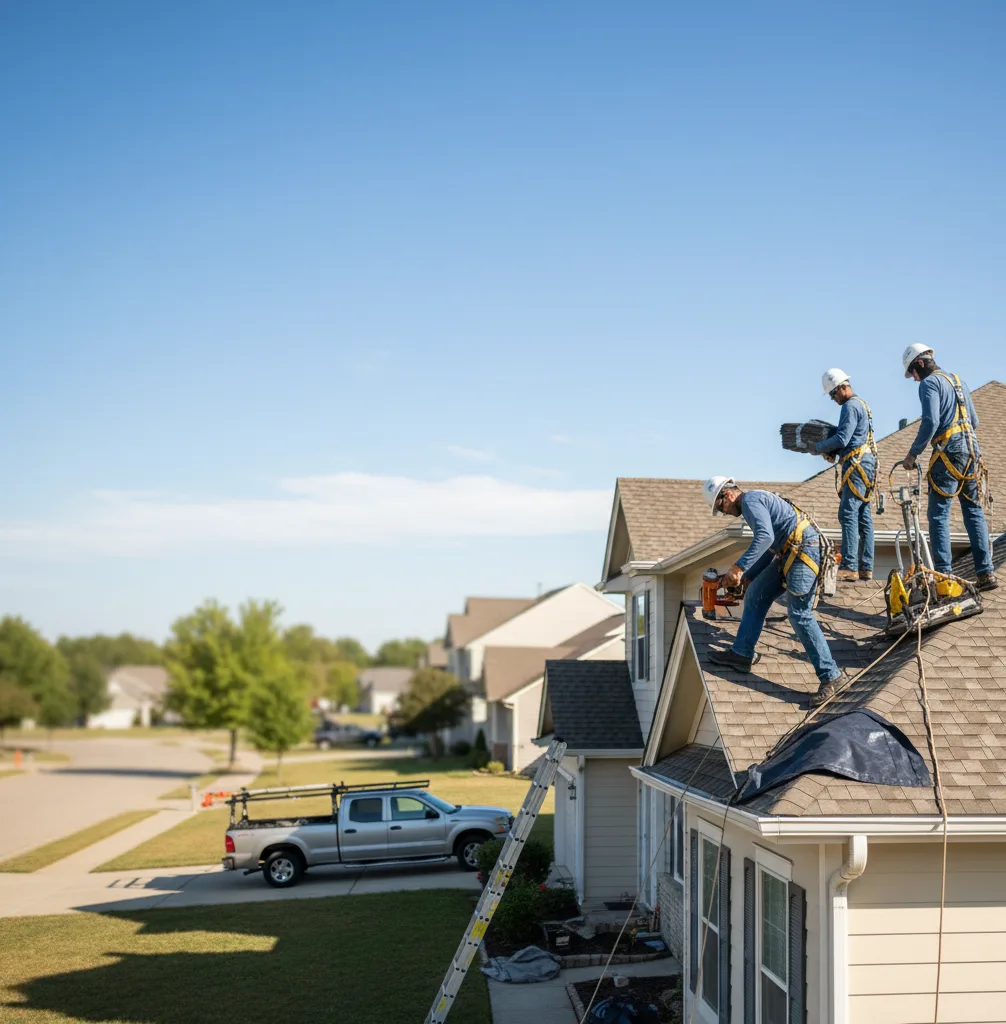 Roof Repair in Dewy Rose